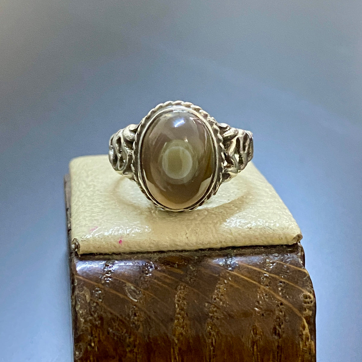 middle eastern vintage natural yemeni sulaimani agate aqeeq sterking silver mens ring 925k