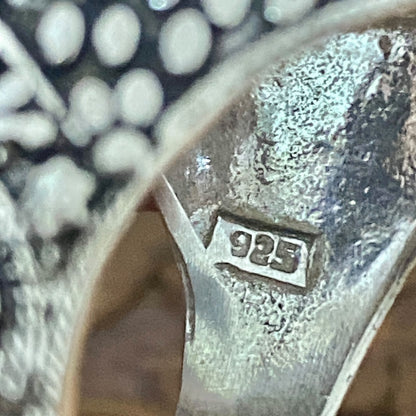 Handmade Natural Yemeni Yellow Sharaf Shams Agate Aqeeq Men's Ring, Solid 925 Sterling Silver, Vintage Style Fine Jewelry, Middle Eastern Artisan Craftsmanship